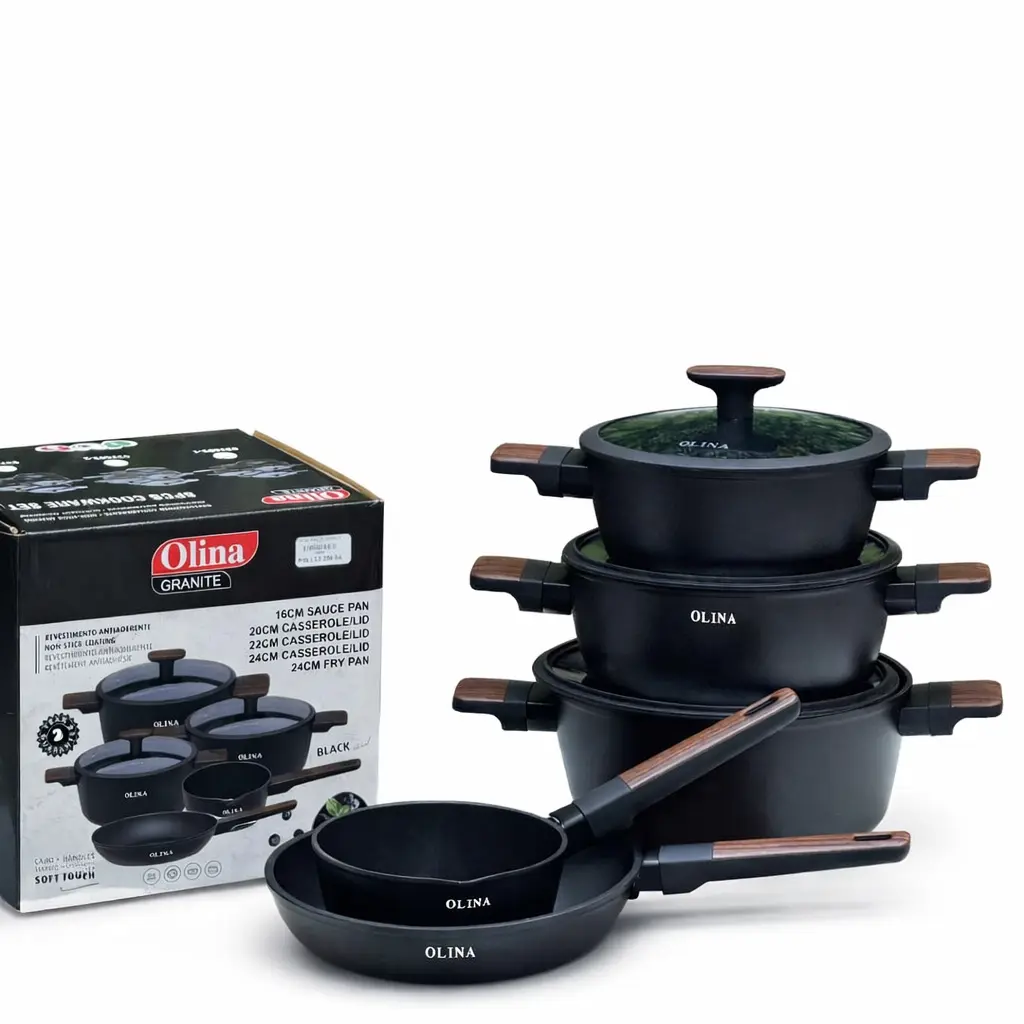 SERIE 3PCS FAITOU/POELLE/CASSEROLE 39982