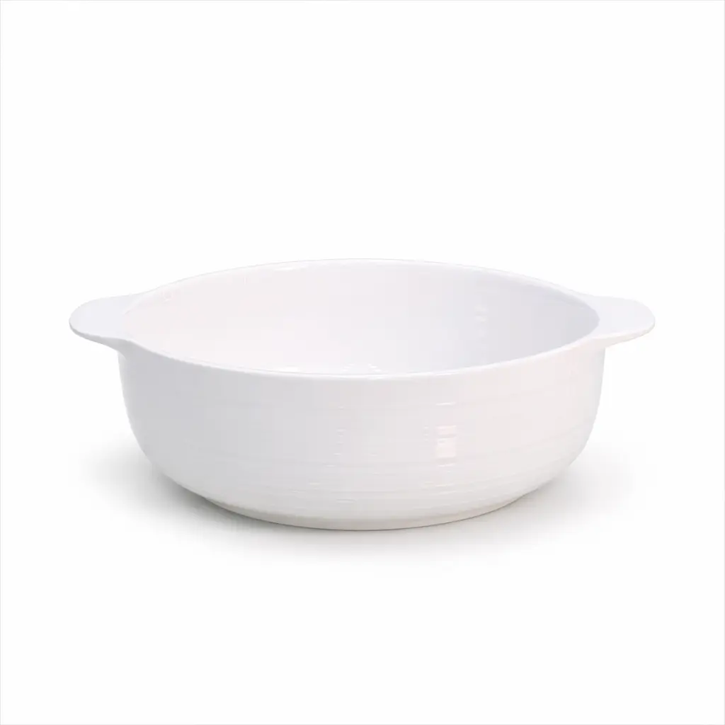 SALADIER ROND A/P BLANC 26 CM YJ-026