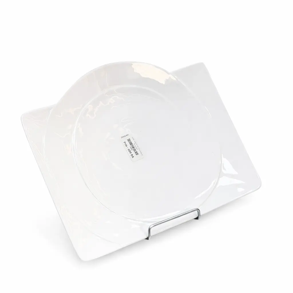 A2001 ASSIETTE CERAMIQUE BLANCHE